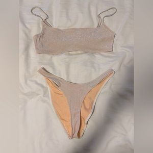 Triangl Light Pink Mica Bikini Set